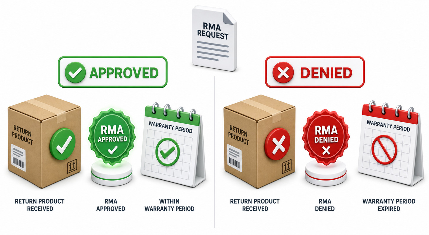 Returns Management Software Authorization Interface